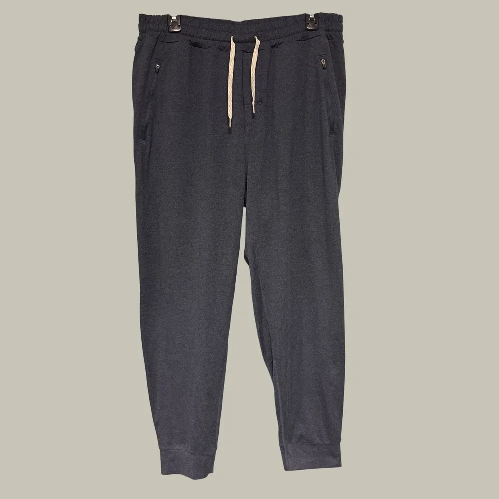 Vuori Ponto Performance Jogger Mens XXL‎ Charcoal Heather Blue DreamKnit V438